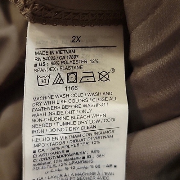 🫧NWT MIDRISE STRETCH JOGGERS OLD NAVY SIZE 2 XL COLOR “TEMPLE STONE”🫧 - Picture 4 of 9